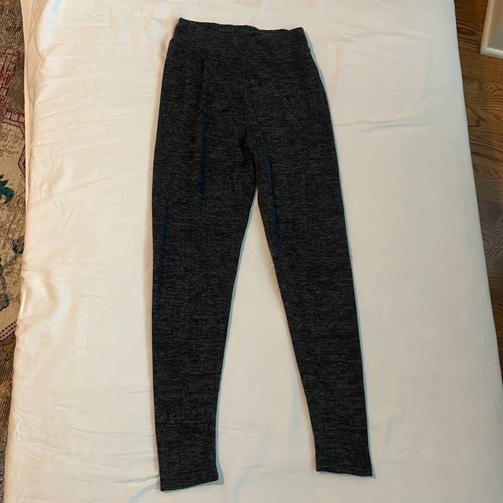 Serra Gray Polyester Leggings
